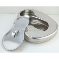 Hospital Stainless Steel Jenis Bedpan Barat